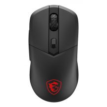 MSI VERSA 300 Gaming-Maus für Rechtshänder, RF Wireless + Bluetooth + USB Type-C, optisch, 8000 DPI