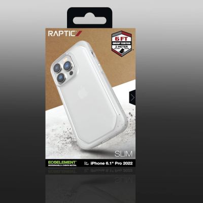 5. Raptic X-Doria Slim Case iPhone 14 Pro Rückseite klar