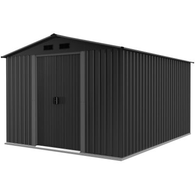 8. Metall-Gartengerätehaus 312 x 257 x 202 cm