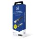 17. 3mk Hyper Cable N-SERIES 2-in-2 USB-A/USB-C und USB-C/ Lightning 1,2 m QC 3.0 9 V/2 A 60 W – Schwarz