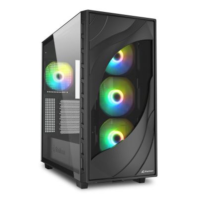 14. Sharkoon Rebel C80G RGB ATX Computergehäuse