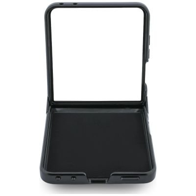6. Karl Lagerfeld Karl&Choupette Saffiano Pins Hülle für Samsung Galaxy Z Flip 8 - Schwarz