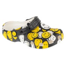 Crocs Classic Smiley Clog K 211694-90H Schwarz 32/33