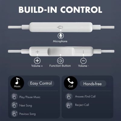 7. Tech-Protect Ultraboost Core G2 Lightning Kopfhörer - Weiß