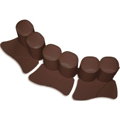 4. Garten-Palisaden-Rasenkanten 302 cm IPAL 6 BRAUN