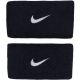 Nike Swoosh Doublewide Schweißband in Dunkelblau