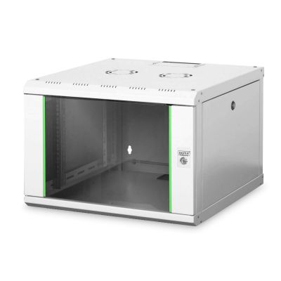 10. Wandschrank 19" 7HE Digitus 420x600x600 mm, grau (RAL 7035)