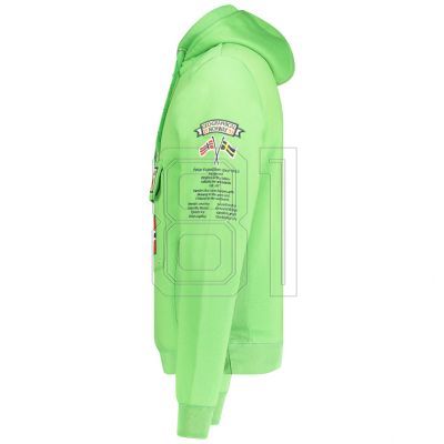 3. Geographical Norway Gymclass 054 Pop M Sweatshirt WW4181H/GN-Flashy green