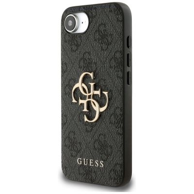 2. Guess 4G Big Logo Case für iPhone 16e - Schwarz