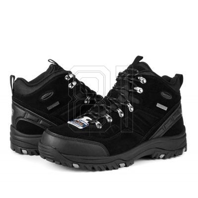 4. Skechers Relaxed Fit Relment Pelmo M 64869 BLK Schuhe