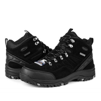 4. Skechers Relaxed Fit Relment Pelmo M 64869 BLK Schuhe