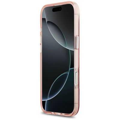 5. Guess IML Gradient Triangle Logo MagSafe iPhone Air Hülle - Pink