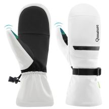 Qunature Skihandschuhe 014-S345, weiß, XL
