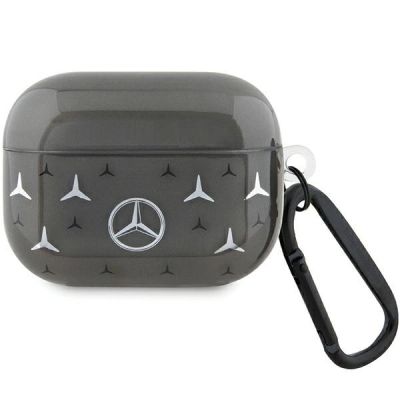 Mercedes MEAP8DPMGS AirPods Pro Hülle schwarz/schwarz großes Sternmuster