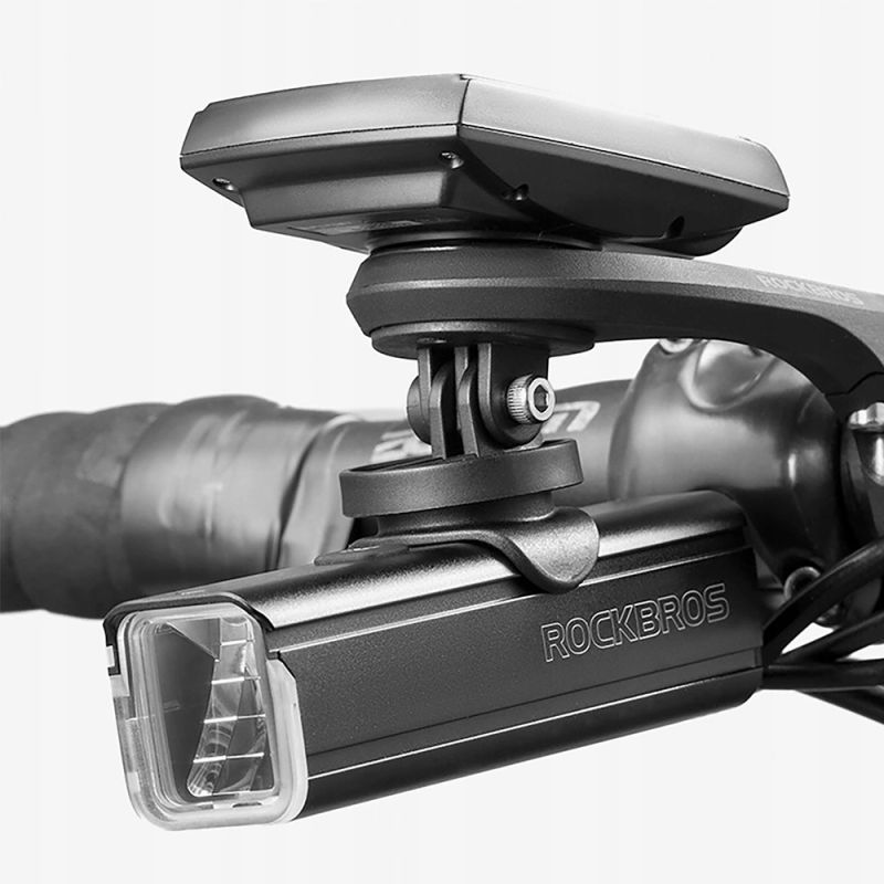 5. Rockbros 29210012001 Fahrradhalter für Garmin-Lenker – Schwarz