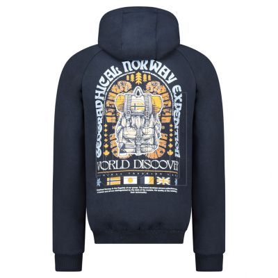 4. Geographical Norway Gakado DB 100 M Sweatshirt WZ3015H/GN-Navy