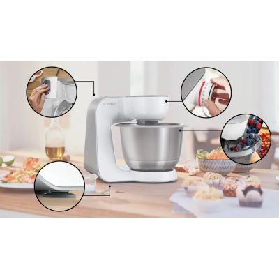 4. Bosch 4 MUM58200 1000W Küchenmaschine | Weiß