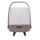 5. Kooduu Lite-up PLAY Mini Tragbarer Mono-Lautsprecher Beige, Weiß, Holz 8W