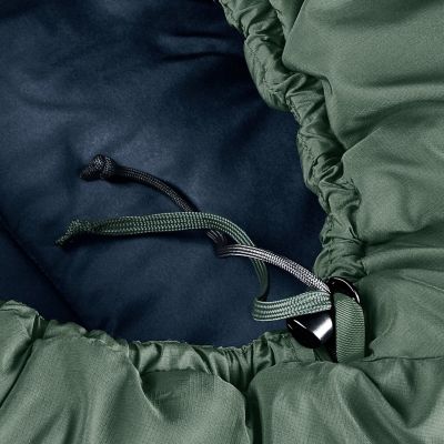 10. Deuter Orbit Kunstfaser-Schlafsack -5 °C / 185 cm, Efeu/Tinte