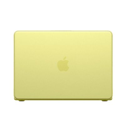 3. Spigen AirSkin Hülle für MacBook Neo 13" 2026 - Mattgelb