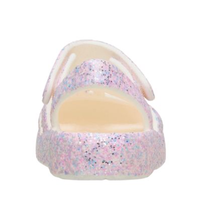 3. Crocs Classic Glitter Fismerman Pink 212644 0WV Kindersandalen