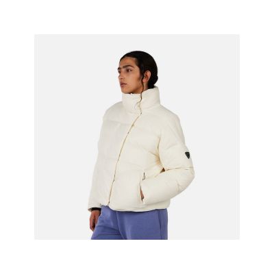 3. ROSSIGNOL W ARETU CROPPED DOWN JKT Damen-Skijacke weiß
