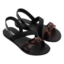 Ipanema Damen-Sandalen, Modell Vibrant Sandal Fem, modisch, bequem, schwarz/braun
