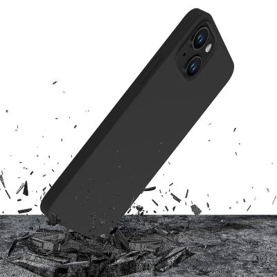 9. iPhone 14 Hülle aus der 3mk Silicone Case Serie - schwarz