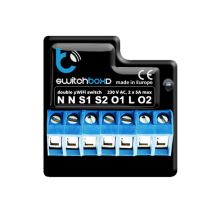 BLEBOX Schaltschrank D - Doppelschalter 230 V