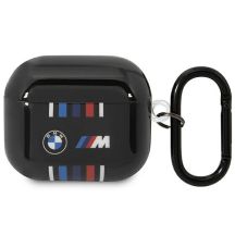BMW BMA322SWTK AirPods 3. Generation Hülle schwarz/schwarz Mehrfarbige Linien
