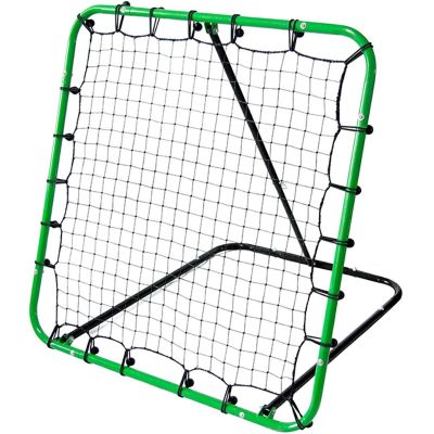 6. REBOUNDER-TRAININGSRAHMEN ZUM PREDIGEN EINES FUSSBALLS 120x120CM ENERO
