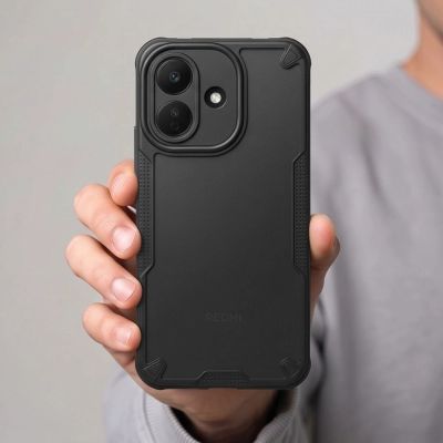 5. Tech-Protect Rugged Shield Case für Xiaomi Redmi Note 17 Pro 5G – Mattschwarz