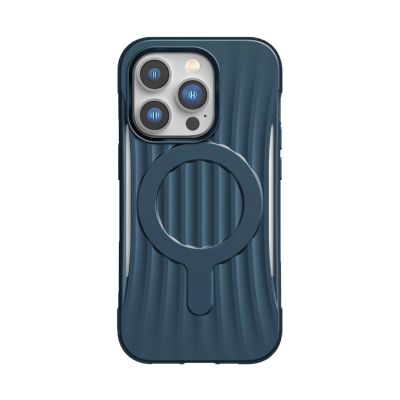 Raptic X-Doria Clutch Case iPhone 14 Pro Max mit MagSafe Rückseite blau