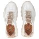 6. Leder-Plateau-Sneaker, weiß, Filippo DP7498
