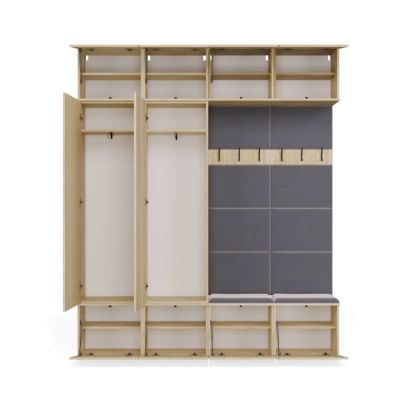 2. Garderobe HAGA IV 2SZ2W SONOMA