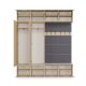 2. Garderobe HAGA IV 2SZ2W SONOMA