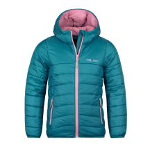 Ultraleichte Übergangsjacke für Mädchen Trollkids Girls Eikefjord Jacket teal/mauve (464-334)