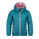 Ultraleichte Übergangsjacke für Mädchen Trollkids Girls Eikefjord Jacket teal/mauve (464-334)