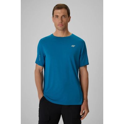 Schnelltrocknendes Herren-Trekking-T-Shirt, regulär, Größe 4F 4FRSS26TFTSM2018-33S