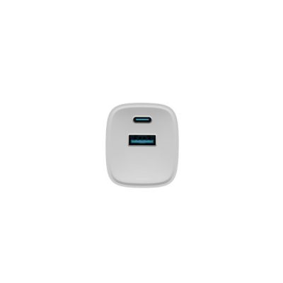 2. NATEC LADEGERÄT RIBERA GAN 1X USB-A + 1X USB-C 30W WEISS NUC-2140