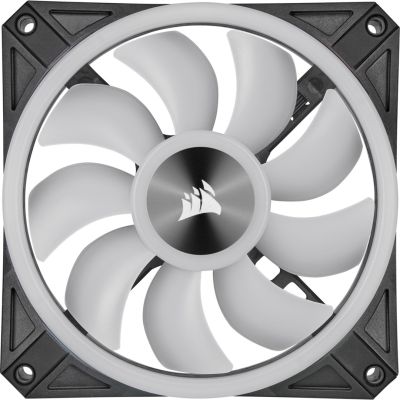 14. Corsair | QL-Serie Dual 140-mm-PWM-Lüfter-Kit mit CORE Lighting Node | QL140 RGB-Beleuchtung | Gehäuselüfter