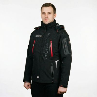 22. Geographical Norway Techno Softshell M WU6068-GN-BLACK Jacke