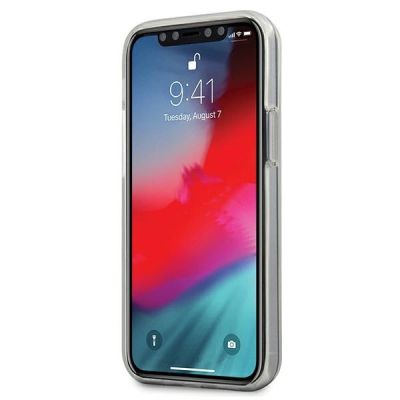 5. Mercedes Transparent Line Case für iPhone 12 mini - Blau