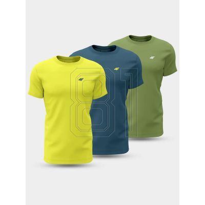 T-Shirts 4F M 4FWSS24TTSHM1896-90S 3er-Pack