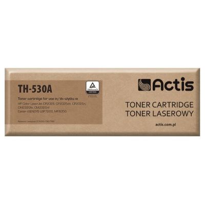 Actis TH-530A Toner (ersetzt HP 304A CC530A, Canon CRG-718B; Standard; 3600 Seiten; schwarz)