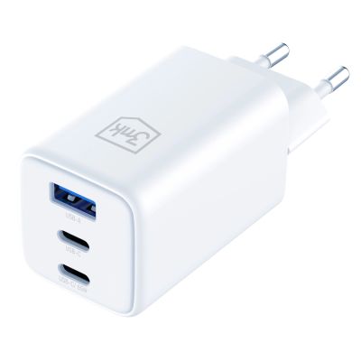 2. USB-C/USB-A 3mk Hyper GaN PD Ladegerät 65W™ – Weiß