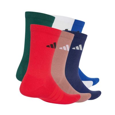 2. Adidas gepolsterte Crew-Socken, 6 Paar, bunt, KY1904