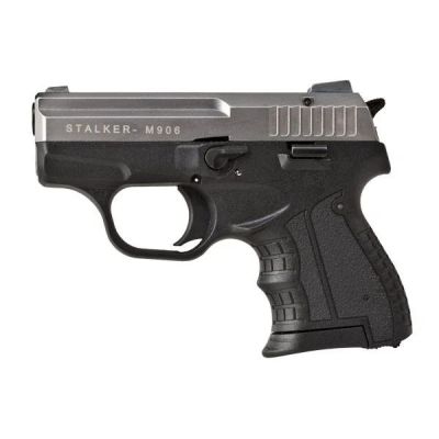 8. STALKER M906 BAS Alarm- und Signalpistole, Kal. .22 Long Platzpatrone (6 mm), Titan