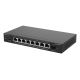 3. Ruijie Networks RG-ES209MG-P Netzwerk-Switch, Managed L2 2,5G Ethernet (100/1000/2500), PoE-fähig, Schwarz