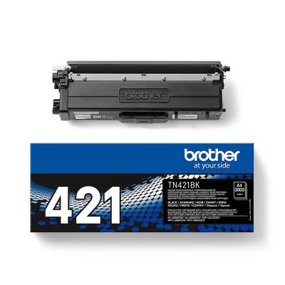3. Brother TN-421BK Tonerkartusche, 1 Stück, Original Schwarz